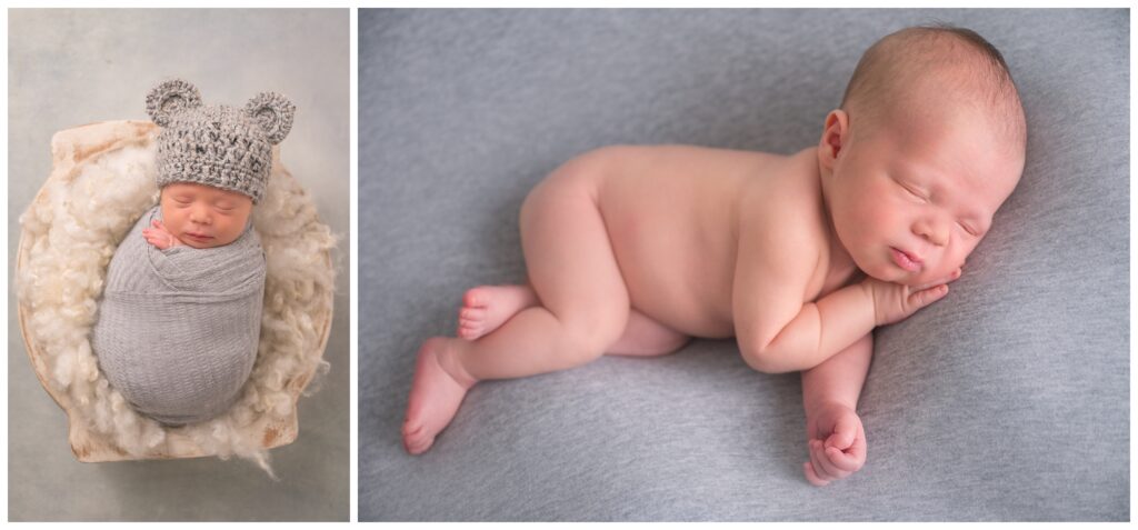 Aiden Laurette Photography | cozy minimalist newborn session