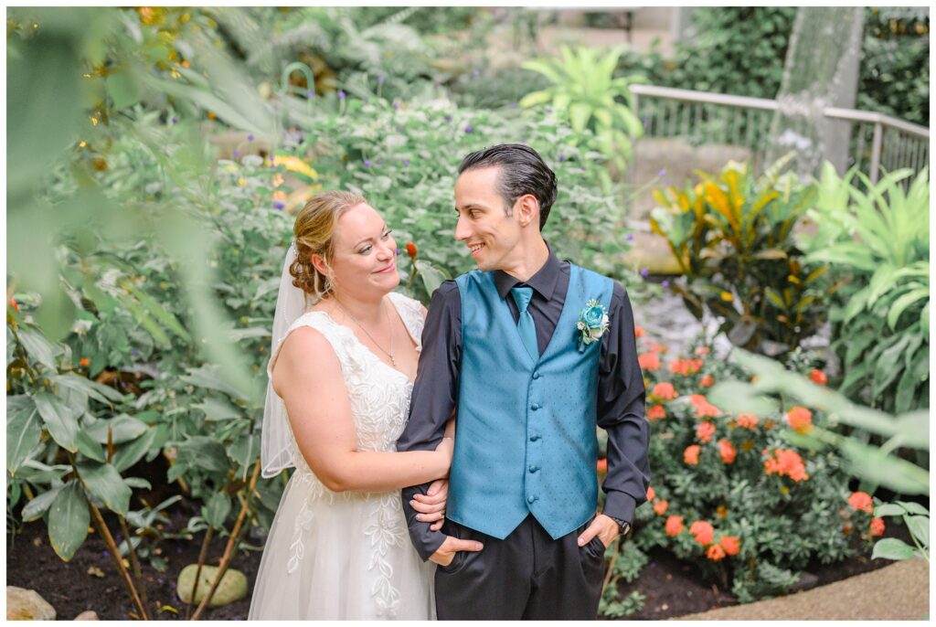 Aiden Laurette Photography | A Romantic Wedding at the Butterfly Conservatory