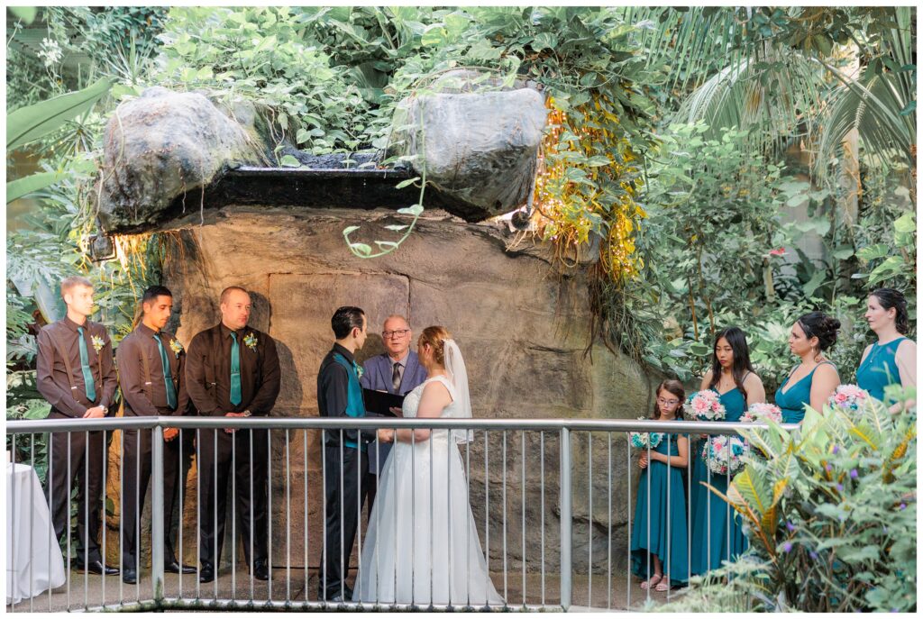 Aiden Laurette Photography | A Romantic Wedding at the Butterfly Conservatory