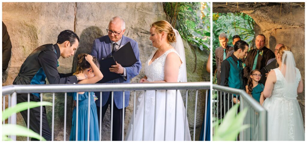 Aiden Laurette Photography | A Romantic Wedding at the Butterfly Conservatory