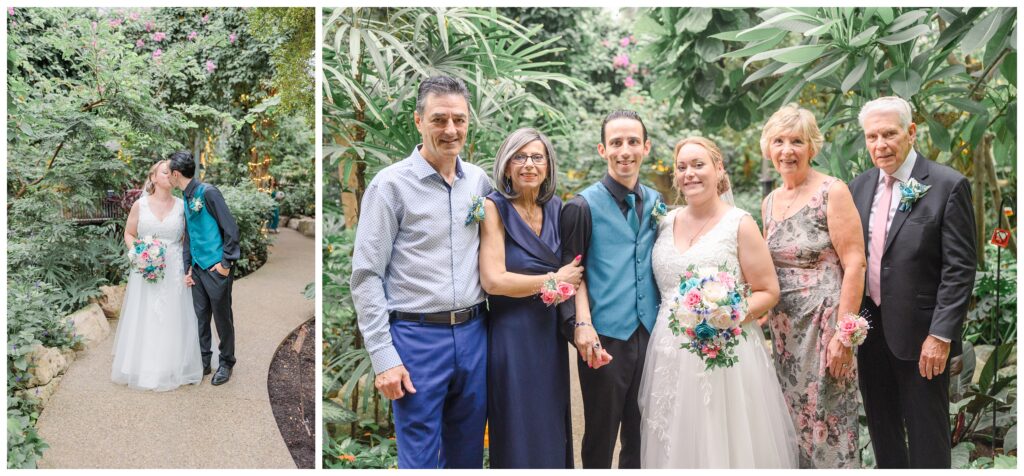 Aiden Laurette Photography | A Romantic Wedding at the Butterfly Conservatory