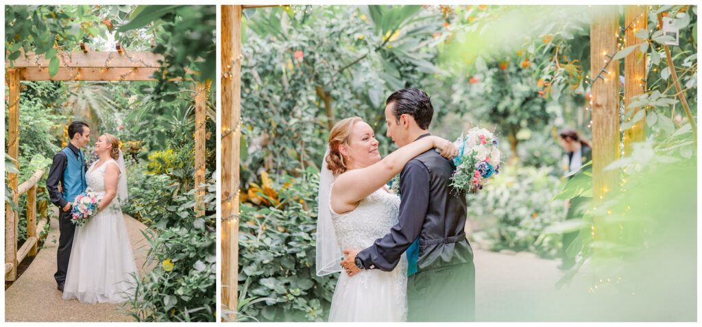 Aiden Laurette Photography | A Romantic Wedding at the Butterfly Conservatory