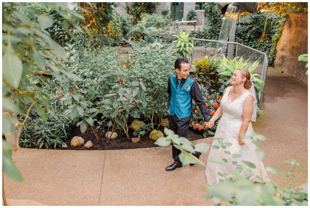 Aiden Laurette Photography | A Romantic Wedding at the Butterfly Conservatory