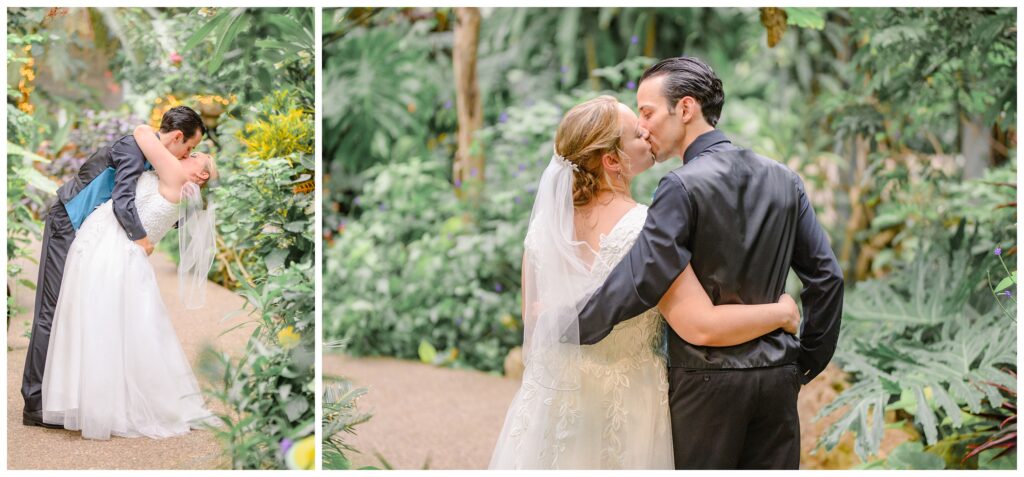 Aiden Laurette Photography | A Romantic Wedding at the Butterfly Conservatory