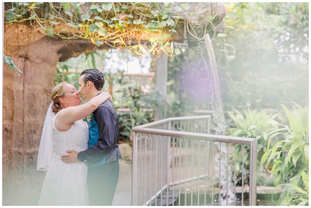 Aiden Laurette Photography | A Romantic Wedding at the Butterfly Conservatory