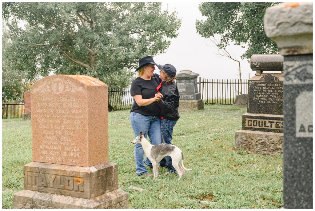 Aiden Laurette Photography | A Unique Engagement Shoot in a Lucknow Cemetery