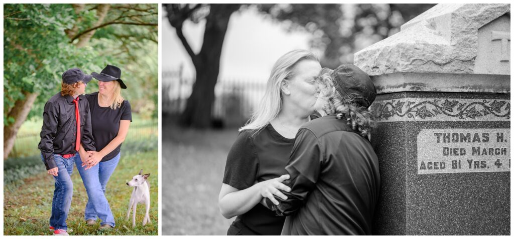 Aiden Laurette Photography | A Unique Engagement Shoot in a Lucknow Cemetery