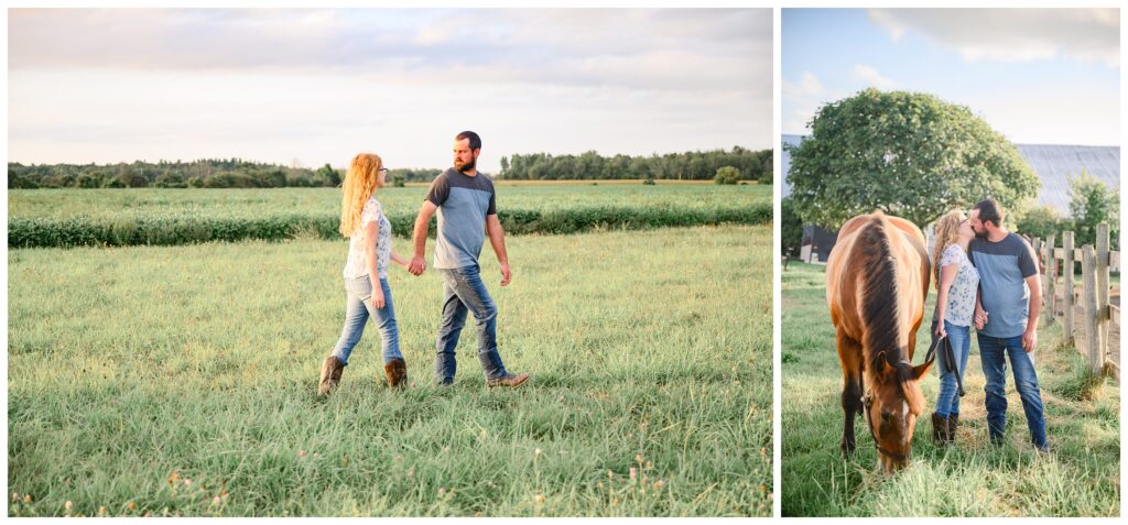 Aiden Laurette Photography | A Farm Engagement Session in Goderich