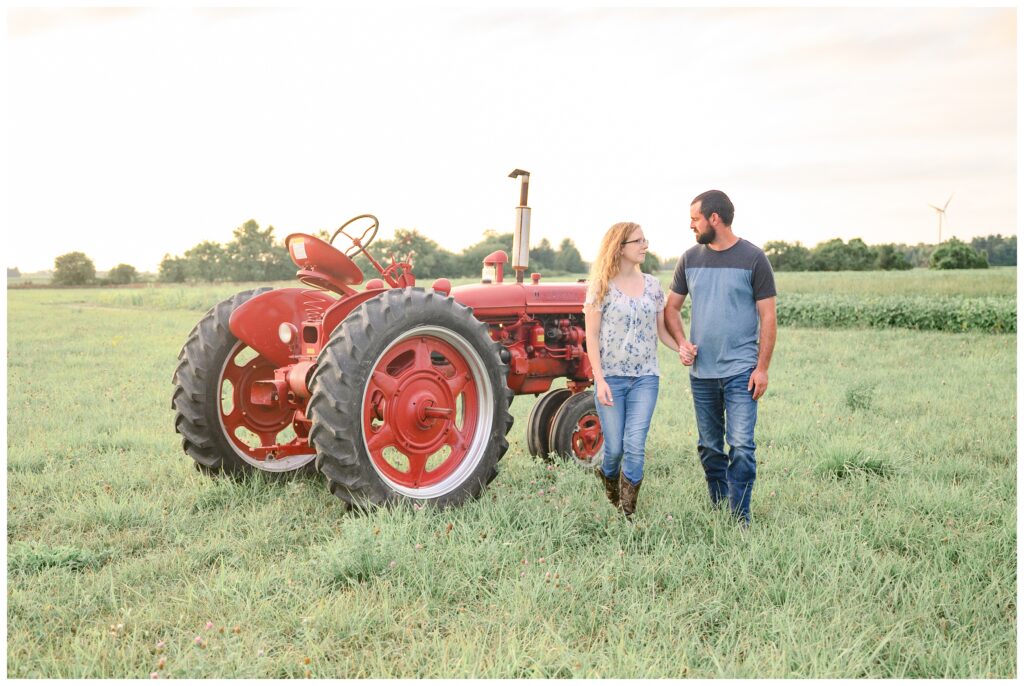 Aiden Laurette Photography | A Farm Engagement Session in Goderich