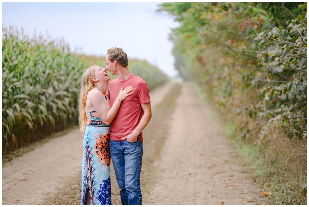 Aiden Laurette Photography | A Farm Engagement Session in Shakespeare