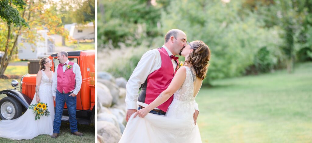 Aiden Laurette Photography | bride and groom pose