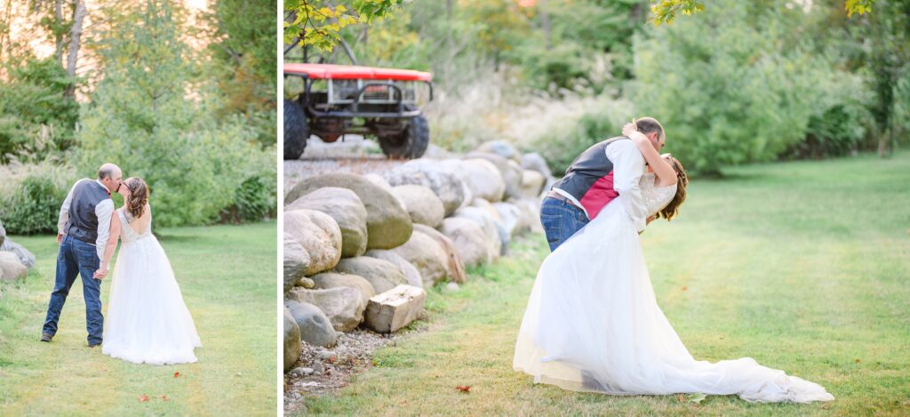 Aiden Laurette Photography | bride and groom pose