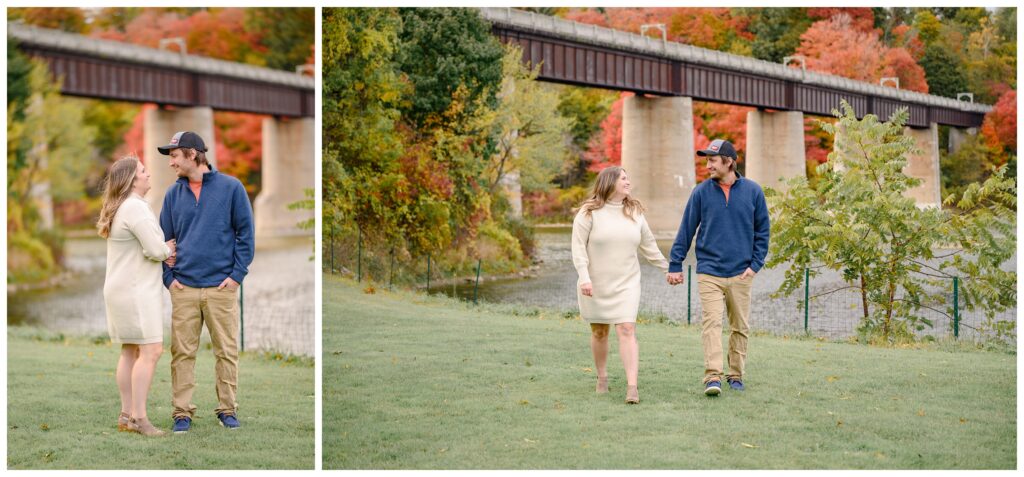 Aiden Laurette Photography | A Fall Engagement Session in Goderich