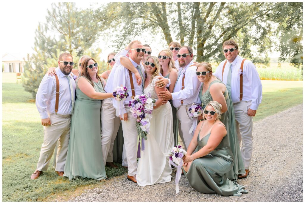 Country View Weddings | Ontario Wedding Photographer| Wedding Party photos