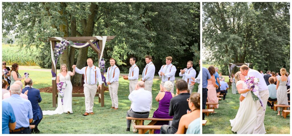 Country View Weddings | Ontario Wedding Photographer| Wedding ceremony