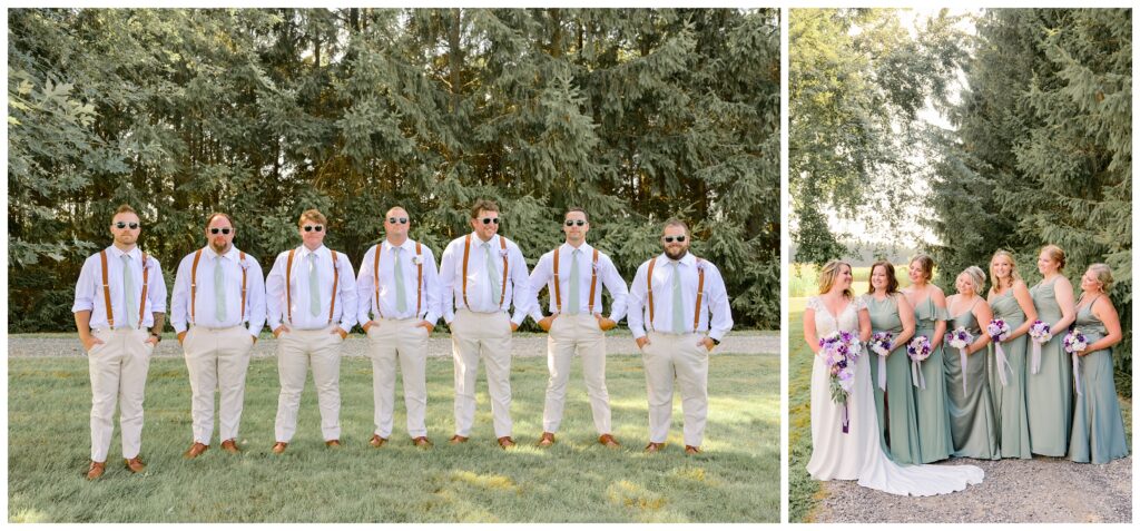Country View Weddings | Ontario Wedding Photographer| Wedding Party Portraits